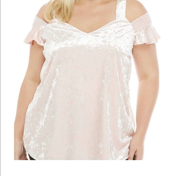 (SOLD) Baby pink KAARI BLUE blouse 2x - Picture 6 of 8